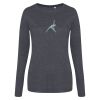 Women's triblend T long sleeve Thumbnail
